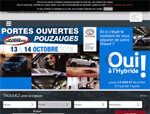 Tablet Screenshot of lesgarageschaigneau.com